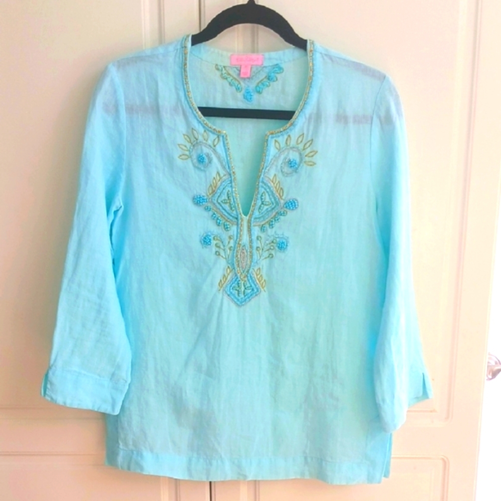 Lilly Pulitzer Amelia Island Tunic Top